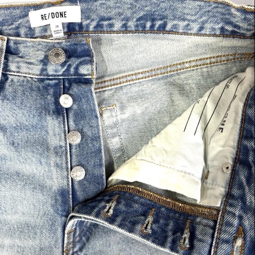 Re/Done 90s High Rise Loose Jeans in Ojai Indigo Women’s Sz 29 New with all Tags - Picture 9 of 12
